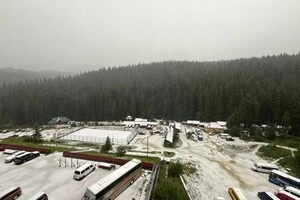 У Прикарпатті температура опустилася майже до 0°С