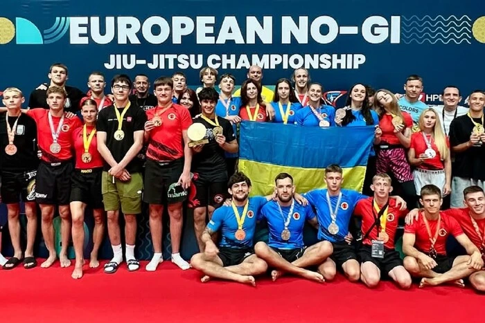 Збірна України з джиу-джитсу стала першою в командному заліку чемпіонату Європи