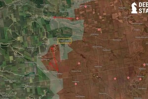 DeepState повідомляє, що окупанти тиснуть на Запорізьке та Новогеоргіївку зі сторони Зеленого Поля та села Темирівка