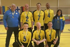 Чемпіони міжнародного турніру: Олійник, Стрельчик, Циганенко, Жигалін, Сидоренко, Топорков