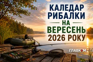 Вересень – час для активного полювання на хижу рибу