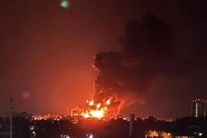 У Росії горить Краснодарський НПЗ