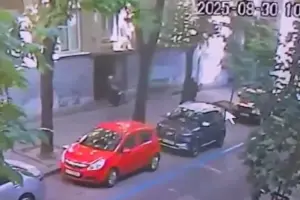 З'явилося відео моменту вбивства Андрія Парубія