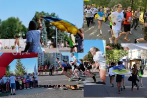 У День пам'яті захисників України, у багатьох містах країни відбувся щорічний забіг 