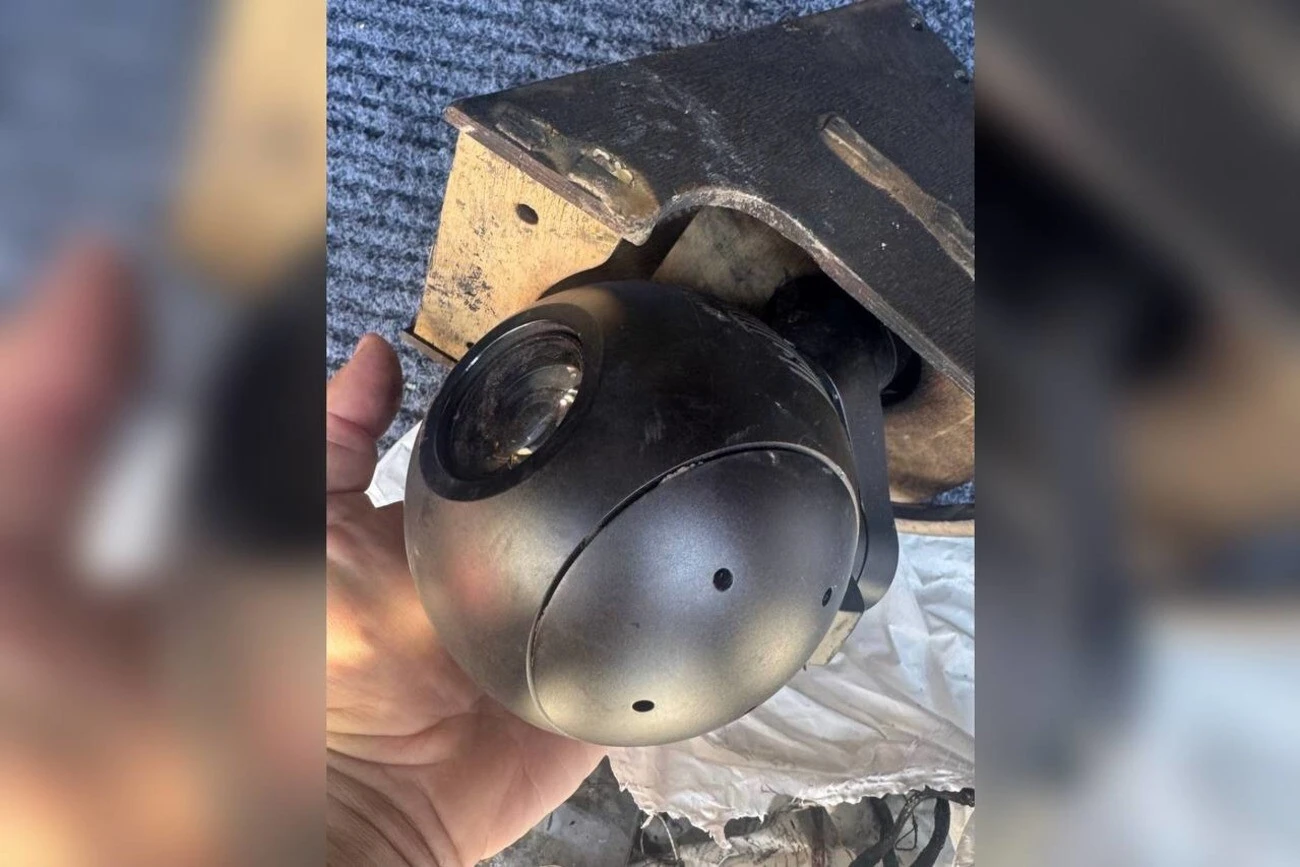 У камері збитого БпЛА окупантів знайдено кадри з китайського заводу