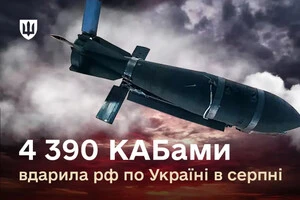 Окупанти збільшили кількість ударів КАБами по Україні
