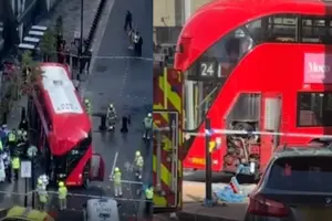 У Лондоні автобус збив пішоходів: 15 людей у лікарні