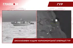 Українська розвідка показала ексклюзивні кадри чорноморської операції (відео)