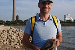 Рустам Вагнер знайшов стародавній зуб мамонта