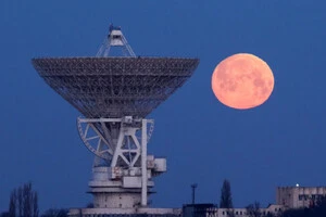 Радіотелескоп РT-70 під Євпаторією у Криму, 2019 рік