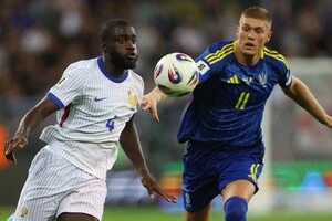 Україна поступилась Франції з рахунком 0:2 у відборі на чемпіонат світу-2026