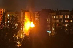 Ворог атакував Київ дронами