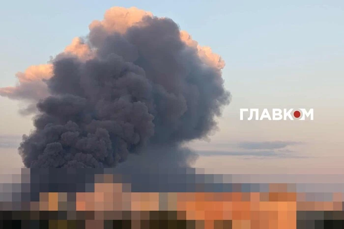 Святошинський район столиці затягнуло димом після ракетного удару
