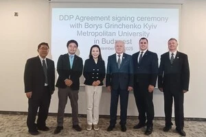 Університет Грінченка та Японський університет економіки підписали Угоду про здобуття подвійних дипломів