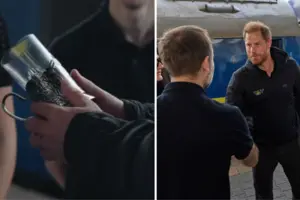 Принцу Гаррі вручили символічний подарунок на пероні київського вокзалу (відео) 