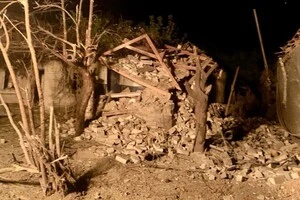 Росія атакувала Запоріжжя, виникла пожежа