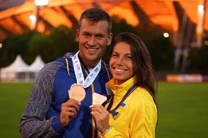 Чоловіком Марини є дворазовий призер Олімпіади-2020 з плавання Михайло Романчук