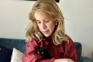 Кіра Рудик показала маленьке кошеня на ім'я Драко