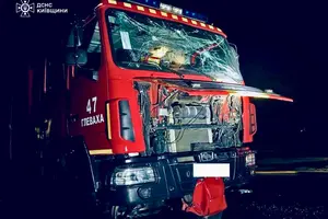 Під час гасіння пожежі агресор повторно вдарив по об'єкту