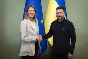 Зеленський зустрівся з президенткою Європарламенту