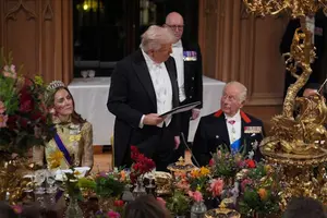 Трамп під час офіційного бенкету у Віндзорському замку з королівською родиною високо оцінив відносини між Великою Британією та Сполученими Штатами