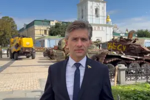 Глава МЗС Литви прибув до Києва (відео)