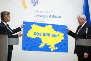 Сибіга отримав символічний подарунок від глави МЗС Литви (фото)