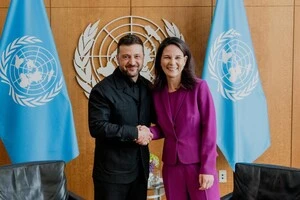 Зеленський зустрівся з очільницею 80-ї сесії Генасамблеї ООН Анналеною Бербок