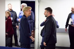 Володимир Зеленський і Карін Келлер-Зуттер обговорили співпрацю, пов’язану з реалізацією великого культурного проєкту