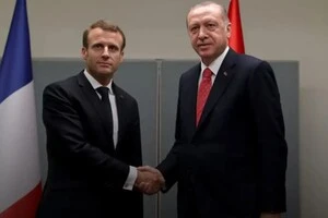 Ердоган і Макрон зустрілись у США 