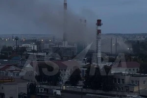 У районі ТЕЦ здіймається дим 