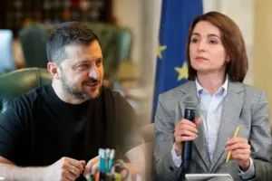 «Молдова в Європі виграє». Зеленський привітав Маю Санду з перемогою