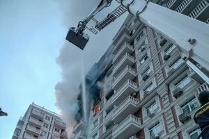 Пожежа у багатоповерховому житловому будинку ЖК «Нова Англія»