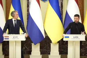 Президент України Володимир Зеленський провів переговори з прем'єр-міністром Нідерландів Діком Схоофом