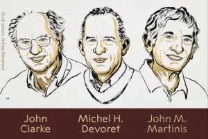 Нагороду присуджено за відкриття макроскопічного квантово-механічного тунелювання та квантування енергії в електричному колі