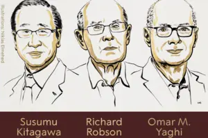 Лауреати премії створили молекулярні конструкції з великими просторами, через які можуть протікати гази та інші хімічні речовини