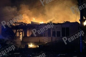 У Броварах після атаки БпЛА розгорілися пожежі