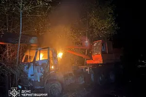 Російська армія била по Чернігівщині ударними безпілотниками