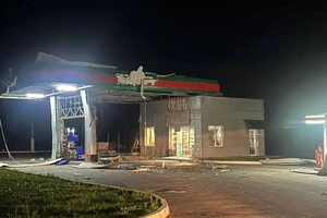 Росіяни атакували ударним дроном АЗС на Чернігівщині