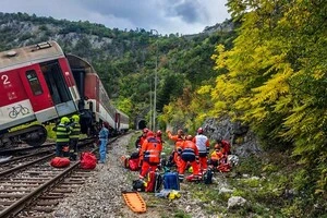 У Словаччині внаслідок зіткнення двох потягів постраждав українець