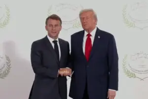 Сварка Трампа й Макрона в Єгипті: розшифровано їхню розмову (відео)