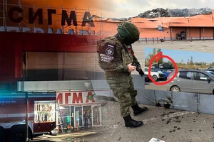 Гипермаркет «Сигма» сгорел во временно оккупированном Донецке