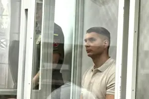 Обвинувачений Артем Косов під час судового засідання