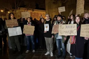 Молодь зібралася на Біржовій площі в Одесі