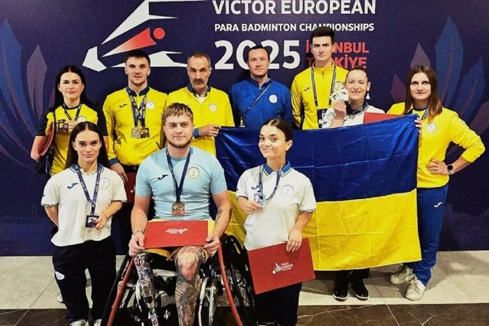 Українці здобули нагороди чемпіонату Європи з парабадмінтону