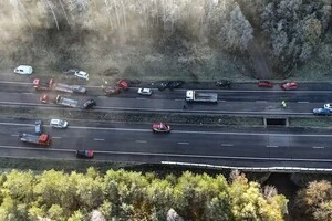 У Фінляндії сталась масштабна автотроща через туман і ожеледицю