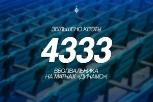 Збільшення квоти стало можливим завдяки проведенню технічних робіт відповідними службами «Динамо»