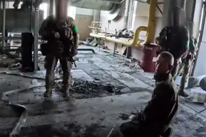 У промисловій зоні був взятий у полон окупант