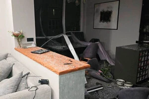  РФ знову обстріляли Київ, внаслідок атаки на багатоповерхівки столиці впали БпЛА