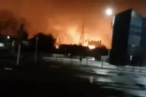 Рязанський нафтопереробний комбінат спалахнув 23 жовтня після атаки БпЛА